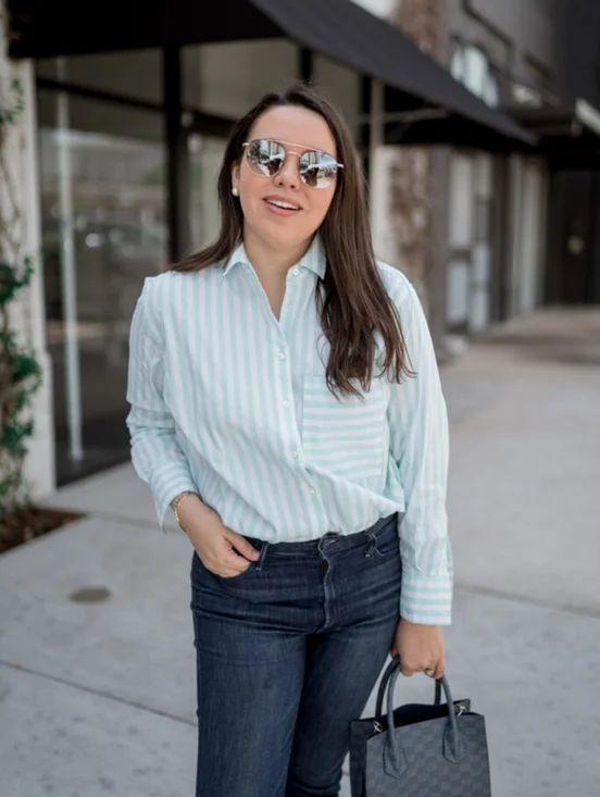 EUC AYR The Deep End Button Down Shirt in Teal Wasabi - Picture 2 of 16